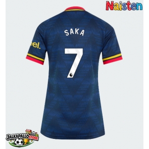 Arsenal Bukayo Saka #7 Vieraspaita Naisten 2026-27 Lyhythihainen
